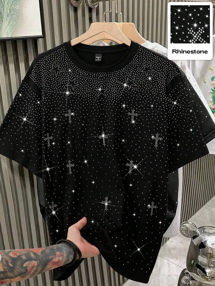 Rhinestone Gothic Tees (Style #1)